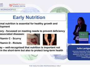 Addressing the Gap: From the Cradle to the Playground - Optimising Intake in Infants, Toddlers and Preschool Children