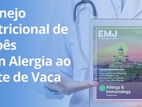 Manejo nutricional de bebês com alergia à proteína do leite de vaca