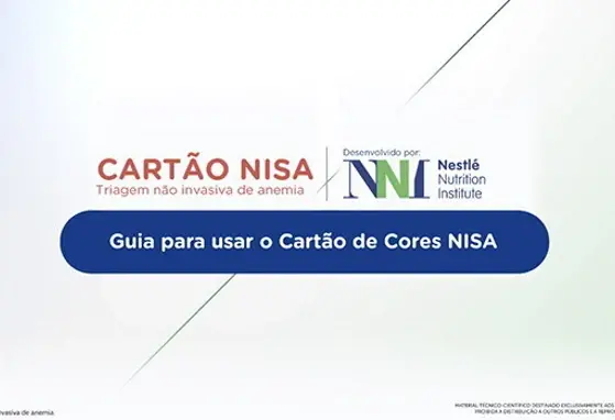 CARTÃO NISA: triagem não invasiva de anemia
