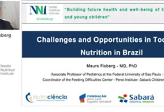 Desafios e oportunidades de nutrição infantil no Brasil (videos)