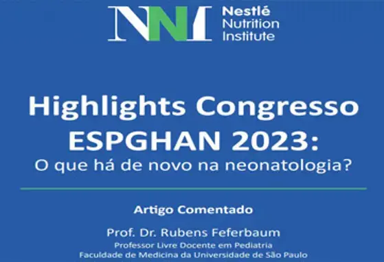 Highlights Congresso ESPGHAN 2023 Highlights Congresso ESPGHAN 2023