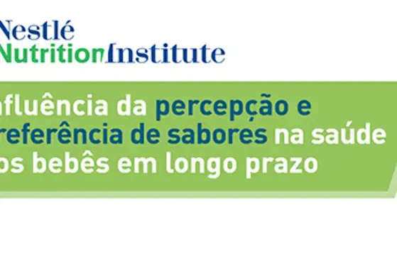 Influência da percepção e preferência de sabores em lactentes na saúde à longo prazo (infographics)
