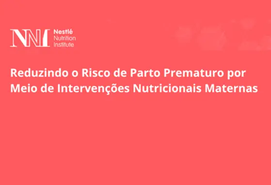 O parto prematuro (PP), uma das principais causas de morbidade e mortalidade neonatal, continua sendo um desafio global, apesar dos avanços na área da saúde. O PP pode ocorrer espontaneamente, mas existem condições clínicas que podem desencadeá-lo, além de diversos fatores de risco já identificados. A nutrição materna desempenha um papel fundamental na prevenção do PP, ao atuar sobre fatores de risco como ganho de peso gestacional inadequado, nutrição subótima e distúrbios metabólicos. Evidências apoiam o uso de ácidos graxos ômega-3 de cadeia longa (LC-PUFA) e da suplementação com múltiplos micronutrientes (MMS) para reduzir o risco de PP, melhorar os desfechos gestacionais e favorecer o crescimento fetal. Estudos destacam os benefícios do DHA, mio-inositol e probióticos na modulação da inflamação, promoção de um metabolismo glicêmico saudável e suporte ao desenvolvimento fetal. A implementação de intervenções nutricionais oferece uma estratégia promissora para reduzir o risco de PP e melhorar os desfechos d O parto prematuro (PP), uma das principais causas de morbidade e mortalidade neonatal, continua sendo um desafio global, apesar dos avanços na área da saúde. O PP pode ocorrer espontaneamente, mas existem condições clínicas que podem desencadeá-lo, além de diversos fatores de risco já identificados. A nutrição materna desempenha um papel fundamental na prevenção do PP, ao atuar sobre fatores de risco como ganho de peso gestacional inadequado, nutrição subótima e distúrbios metabólicos. Evidências apoiam o u