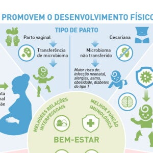 Promotores do bem-estar nos primeiros anos de vida (infographics)