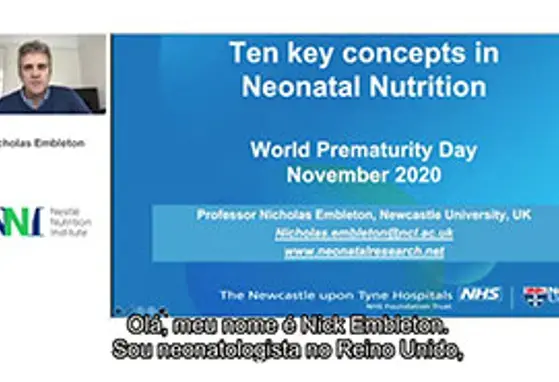 Avanços na nutrição do prematuro (videos)