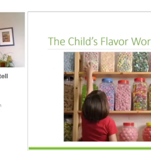 As primeiras experiências sensoriais das crianças e o desenvolvimento dos hábitos alimentares (videos)