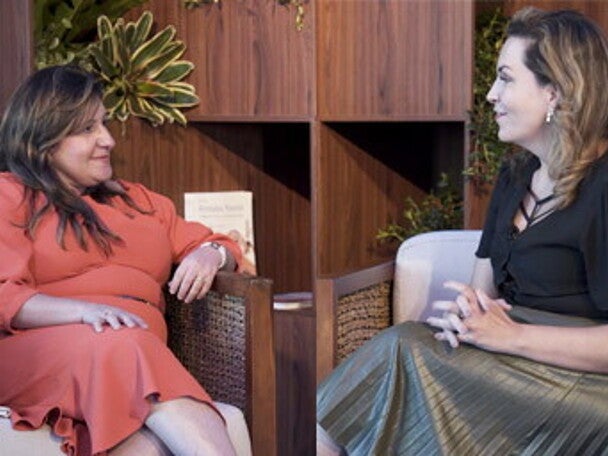 Dra. Denise Brasileiro e a Dra. Fernanda Ribeiro