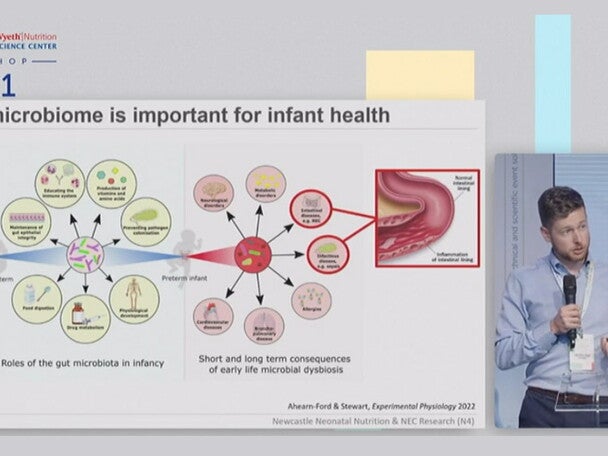 Interação alimentação-micróbio-hospedeiro na saúde do recém-nascido prematuro