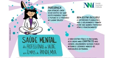 Saúde mental para os profissionais de saúde em tempos de pandemia (infographics)