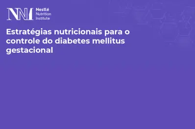Estratégias nutricionais para o controle do diabetes mellitus gestacional