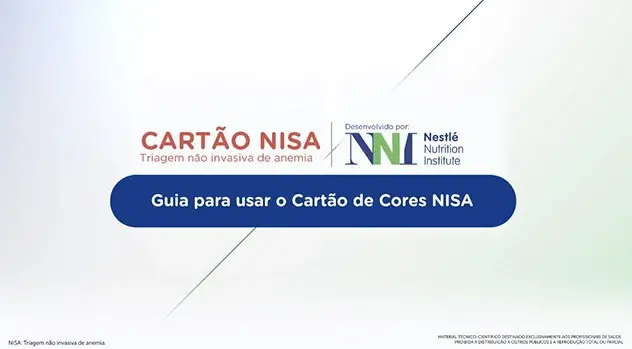 CARTÃO NISA: triagem não invasiva de anemia